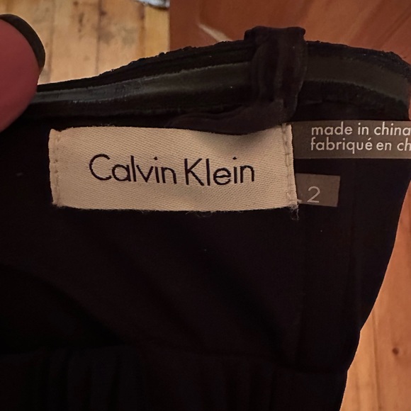 Calvin Klein black dress size 2 - Picture 2 of 2